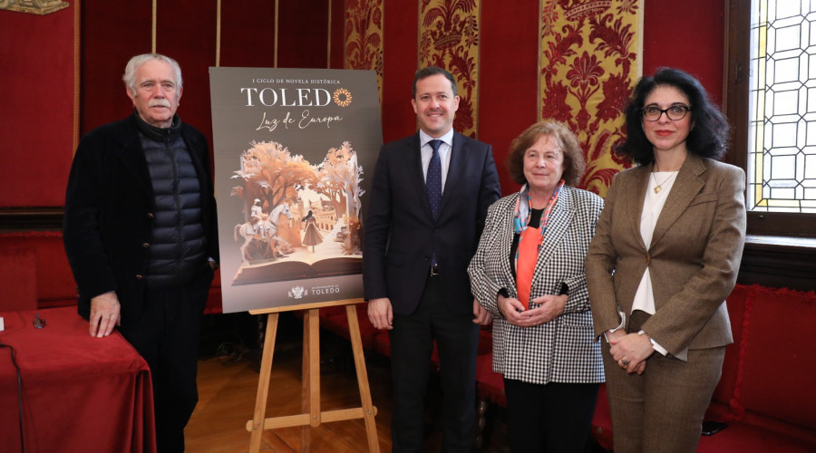 Se presenta el I Ciclo de Novela Histórica de Toledo con el que volver a ser “luz” de Europa 